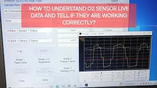 HOW TO TEST O2 SENSORS AND UNDERSTAND LIVE DATA. USING VCDS AND GRAPH FUNCTION IN OBD MODE. #vcds