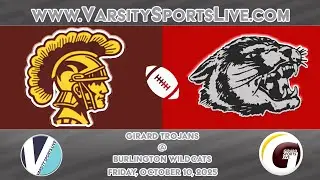 Girard Trojans @ Burlington Wildcats (Football) 10/10/25