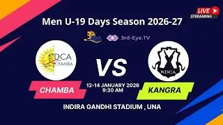 INTER DISTRICT U-19 TOURNAMENT 2026-27 (CHAMBA VS KANGRA)