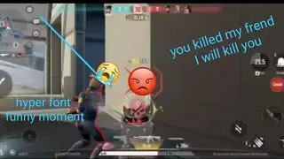 (hyper font) first time playing hyper pro moment funny moments