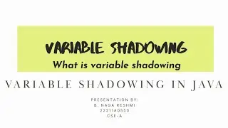 variable shadowing in java