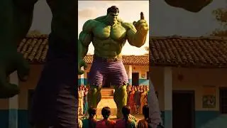 Hulk vs Rahman: One Voice That Changed a Village 💪📚#hulk