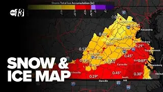 WEATHER UPDATE:  Snow and ice forecast starting TOMORROW