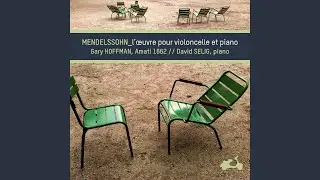 Sonata No. 1 for Cello and Piano in B-Flat Major, Op. 45: I. Allegro vivace