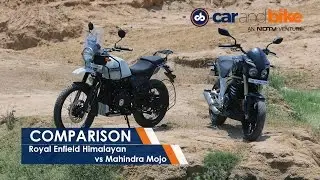 Royal Enfield Himalayan Vs Mahindra Mojo In Comparison - NDTV CarAndBike