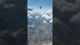 Approaching Austin Airport #travel #aviation #shorts