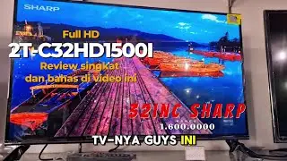 Sharp 32-inch digital TV Type 2T-C32HD1500I with a price of only 1.6 million