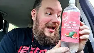 Brandon's Sampler Platter: Nice!, Sweetened Watermelon Flavored Sparkling Water (Walgreens Brand)
