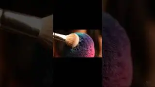 Mic Brushing (Fluffy Mic) | #asmr #micbrushing #tingles #asmrsounds #shorts