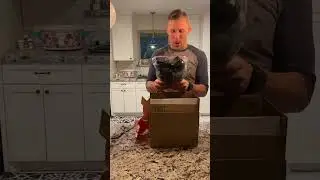 Birthday Unboxing Reaction: 12 oz Protein Shaker Bottle #short #shorts