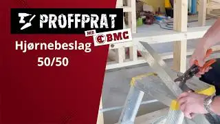 Proffprat med BMC: 50 50 innvendig vinkel gipstilbehør