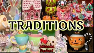 TRADITIONS! Spectacular Holiday Home Decor! Johanna Parker, Transpac + Much More! 😍