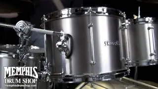 Dunnett Classic Titanium Drum Set 22/12/13/14/16 - Raw Finish