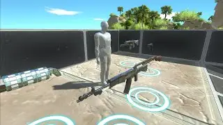 FPS AVATAR DEATH CLIMB with ALL WEAPONS -Animal Revolt Battle Simulator