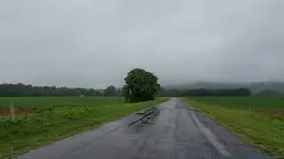 Country Road Rain Storm