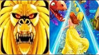 Temple Shadow Run vs Princess Run Temple Dragon Escape