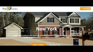 Domain For Sale the99homes.com  With Real Estate Listing Website Backup. Perfect start for a realtor