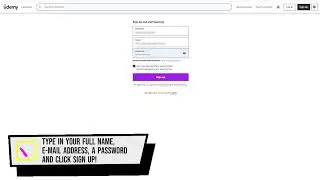 Guide to Creating a Udemy Account: A Step-by-Step Tutorial