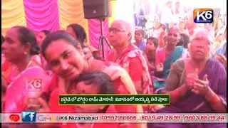 కల్లెడి లో బొర్గం రామ్ మోహన్  నివాసంలో అయ్యప్ప పడి పూజ