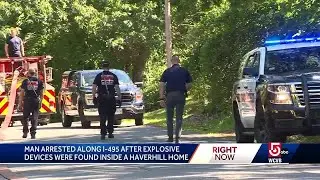 Residents of Haverhill, Massachusetts neighborhood return to homes after being evacuated during s...