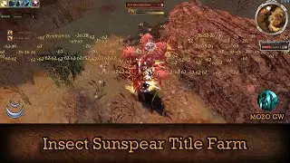 Insect Sunspear Title Farm - Guild Wars Dervish Farm NM+HM (Nick Gift Farm - Insect Carapaces)