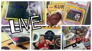 Wednesday Night Live: Sabrina&rsquo;s Gengar, Sparkly Topps, Corner repair, Prizm fingernail mark removal