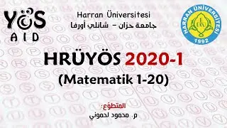HR&Uuml;Y&Ouml;S 2020-1 | MAT 1-20 | Y&Ouml;S AID