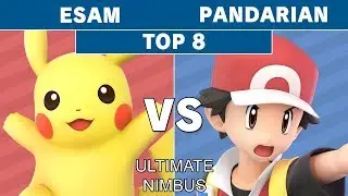 Ultimate Nimbus - PG | ESAM (Pikachu) VS Pandarian (Pokemon Trainer) Top 8 - Smash Ultimate