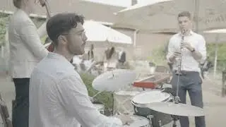 amazing jazz trio at wedding party