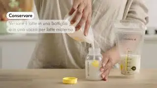 Medela | Terminare la sessione di estrazione con Freestyle Hands-Free e conservare il latte estratto