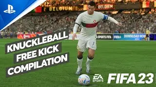 FIFA 23 - Knuckleball Free Kick Compilation| PS5HD
