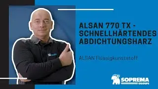 Flüssigkunststoff | Alsan 770 TX - schnellhärtendes Abdichtungsharz