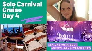 Carnival Mardi Gras Cruise 2024: Day 4 - Relaxing Sea Day with Bolt & A Show