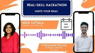 Our Founder Neha talks to Vivek & learns about VCTC & RealSkill Hackathon 2024 collaboration