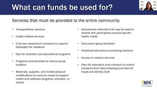 Supportive Services Funds Training Video