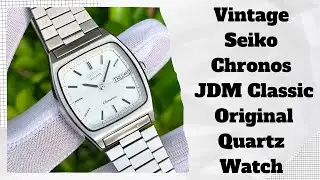 Vintage Seiko Chronos JDM Classic Original Quartz Watch 
