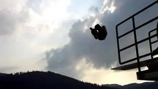 double sideflip vom dreier