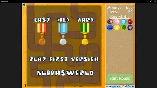 Bloons Tower Defense 2 | All Tracks | Gameplay | No Lives Lost