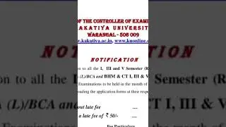ku exam fee date