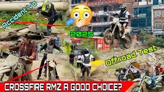 New crossfire rmz 250 dirtbike 0ffroad Test in nepal crossfire dirtbike in nepal