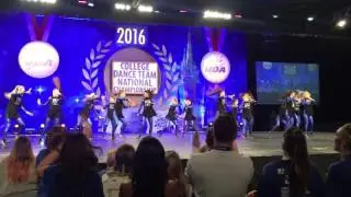 UNIVERSITY OF KENTUCKY HIP HOP UDA NATIONAL DANCE TEAM CHAMPIONSHIP 2016