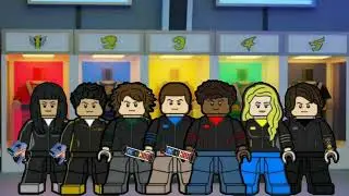 Lego Power Rangers RPM All Team Morph 