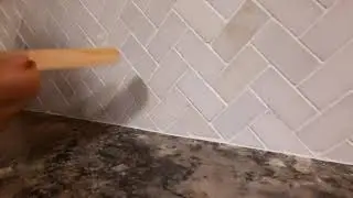 How to remove grout haze and grout spots from marble