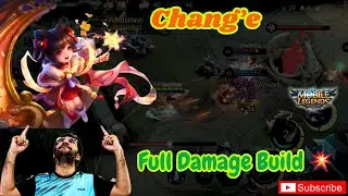 Chang'e : How to play Chang'e as Mid Lanner | MLBB | Mobile Legends Bang Bang @Hardstonegamingx2