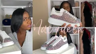 GLITTER ALEXANDER MCQUEEN UNBOXING & REVIEW WORTH THE HYPE? & MORE | TASHA SIMSON