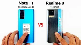 Redmi Note 11 vs Realme 8 - SPEED TEST!