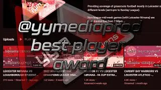 YYMEDIAPROD BEST PLAYER AWARD VIDEO