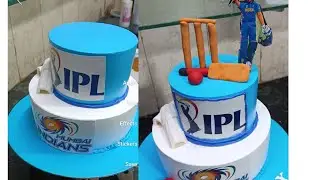 Cricket theme IPL cake decoration ideas cake decoration full video India versis newzealand