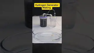 Powerful hydrogen generator making#shorts #hydrogen #renewableenergy