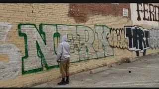 Graffiti Bomb In Downtown Los Angeles